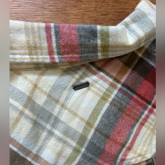 O’Neill Women’s Logan Long Sleeve Flannel Shirt - Size M - NEW WITH TAGS - Picture 8 of 8